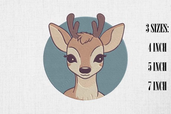 Cute Deer Embroidery Design: A Designer’s Review