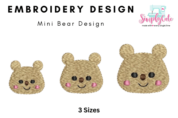 Mini Small Bear Embroidery: A Craft Fair Seller’s Review