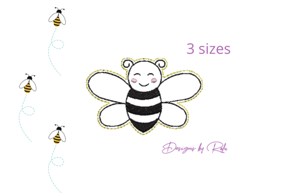 Review: Bee Feltie, Cute Bee Embroidery for Small Hoops