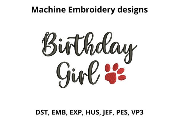 Review: Birthday Girls Embroidery Design for Boutique Sweatshirts
