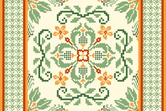 Review: Floral Knitted Embroidery Geometric for Makers