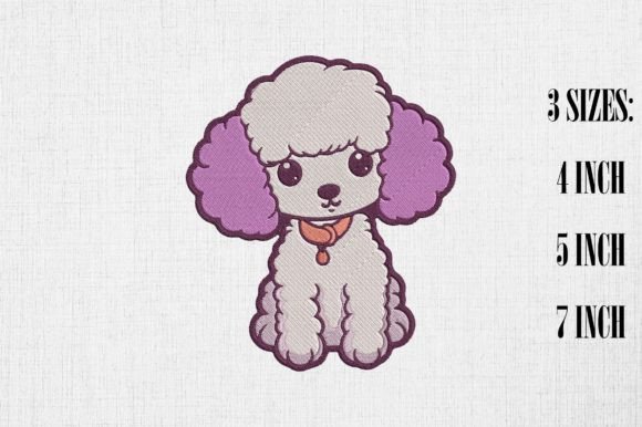 Review: Kawaii Poodle Embroidery Design for Makers