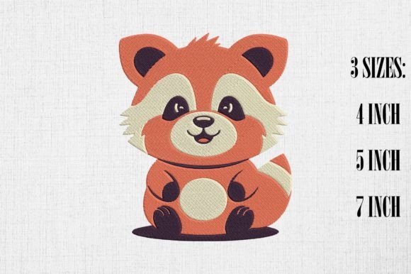 Review: Kawaii Red Panda Embroidery Design