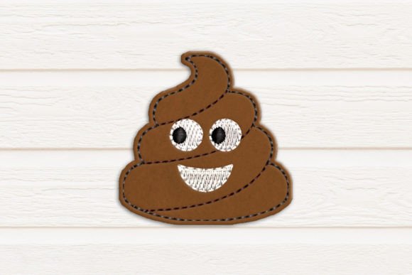 Review: Poop Emoji Feltie Applique for Holiday Gifts