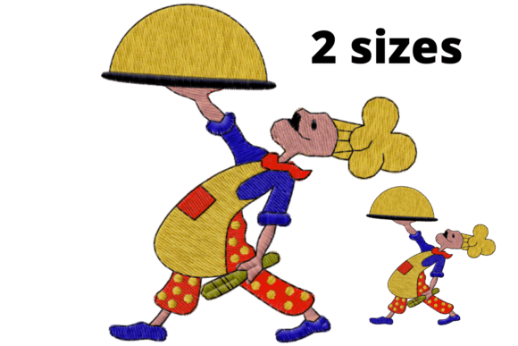 Reviewing Cooking Embroidery Design for Brand Merch