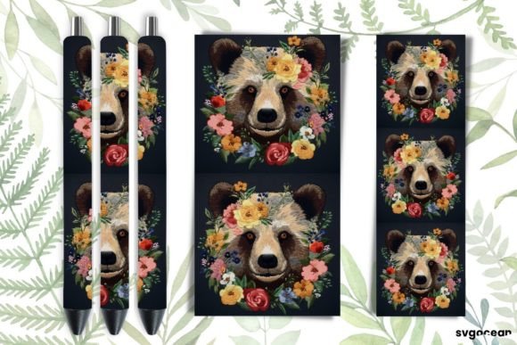 Reviewing Embroidery Bear Pen Wraps Sublimation