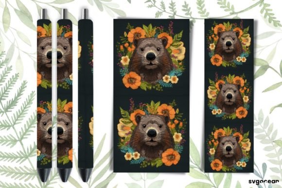 Reviewing Embroidery Beaver Pen Wraps Sublimation for Merch