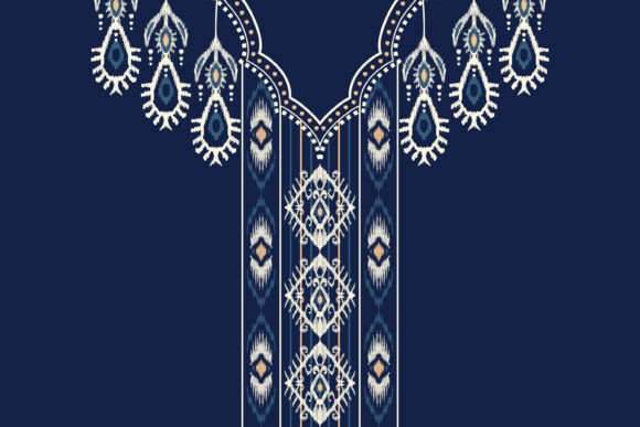 Reviewing Ikat Floral Neckline Embroidery for Gifts