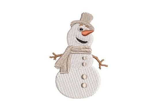 Reviewing the Cartoon Snowman Embroidery Design