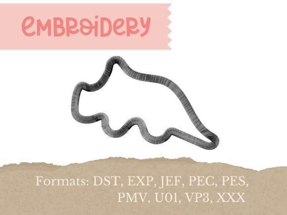 Reviewing the Dinosaur Nugget Triceratops Embroidery Design