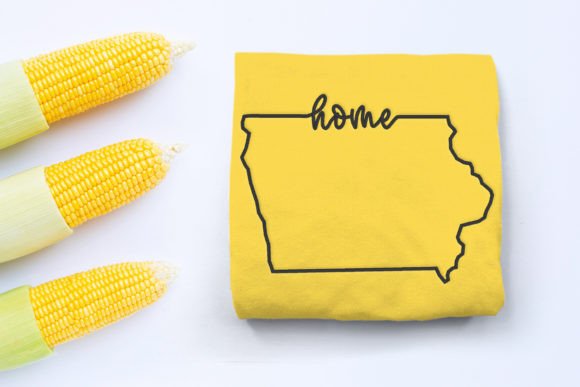 Reviewing the Iowa Home State Outline Embroidery Design