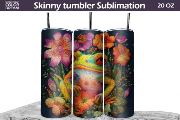 Reviewing the Tumbler Frog Embroidery PNG