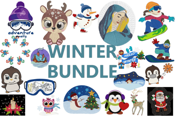 Reviewing the Winter Wonderland Embroidery Bundle